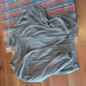 Gray cardigan